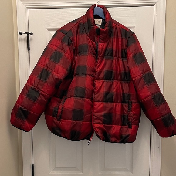 Universal Thread Jackets & Blazers - Universal Thread Red and Black Plaid Jacket